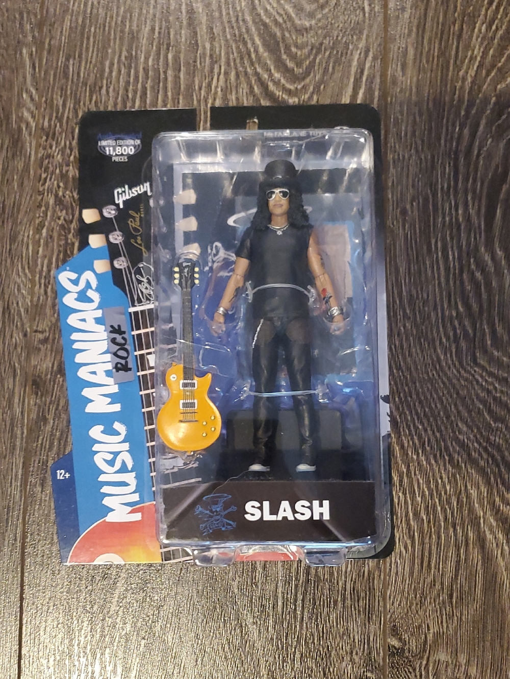 Music Maniacs - 6in Rock Slash Action Figure - McFarlane Toys Limited Edition